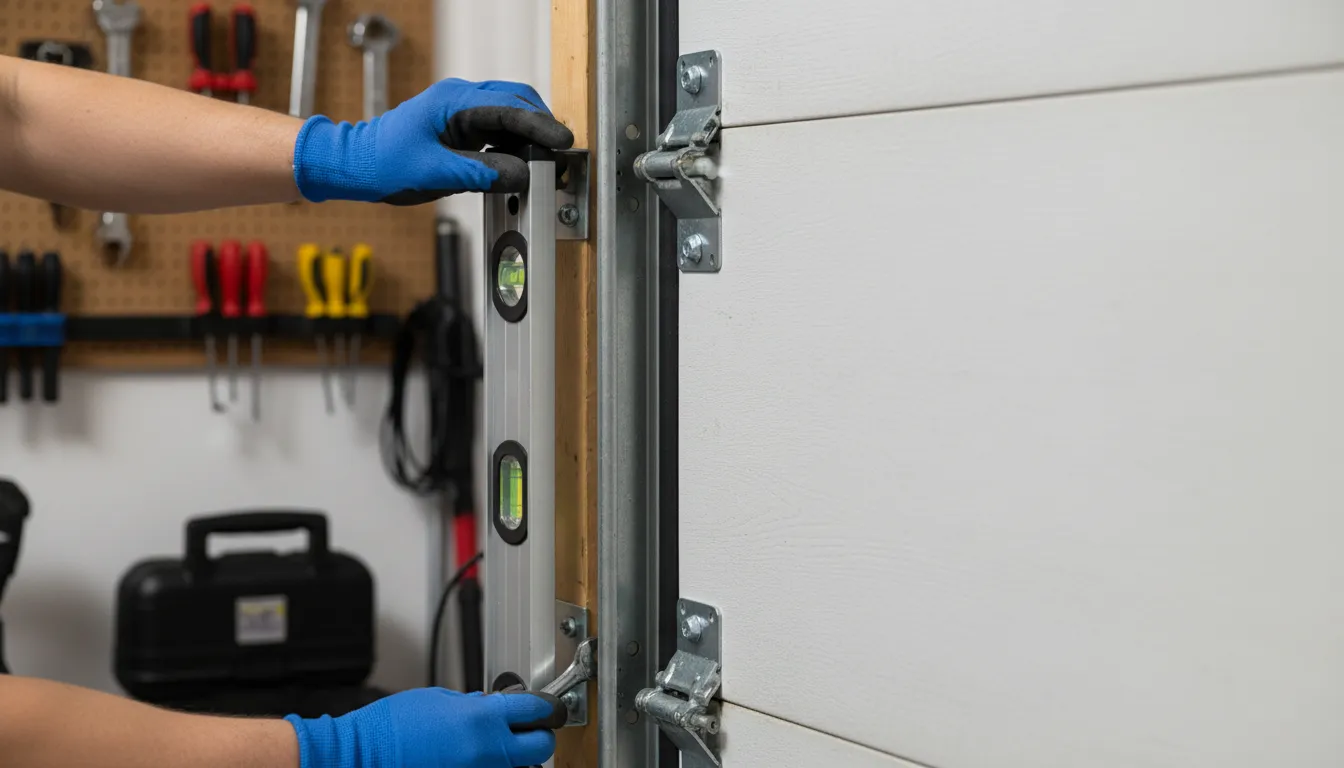 Garage Door Alignment: How to Realign Tracks & Sensors