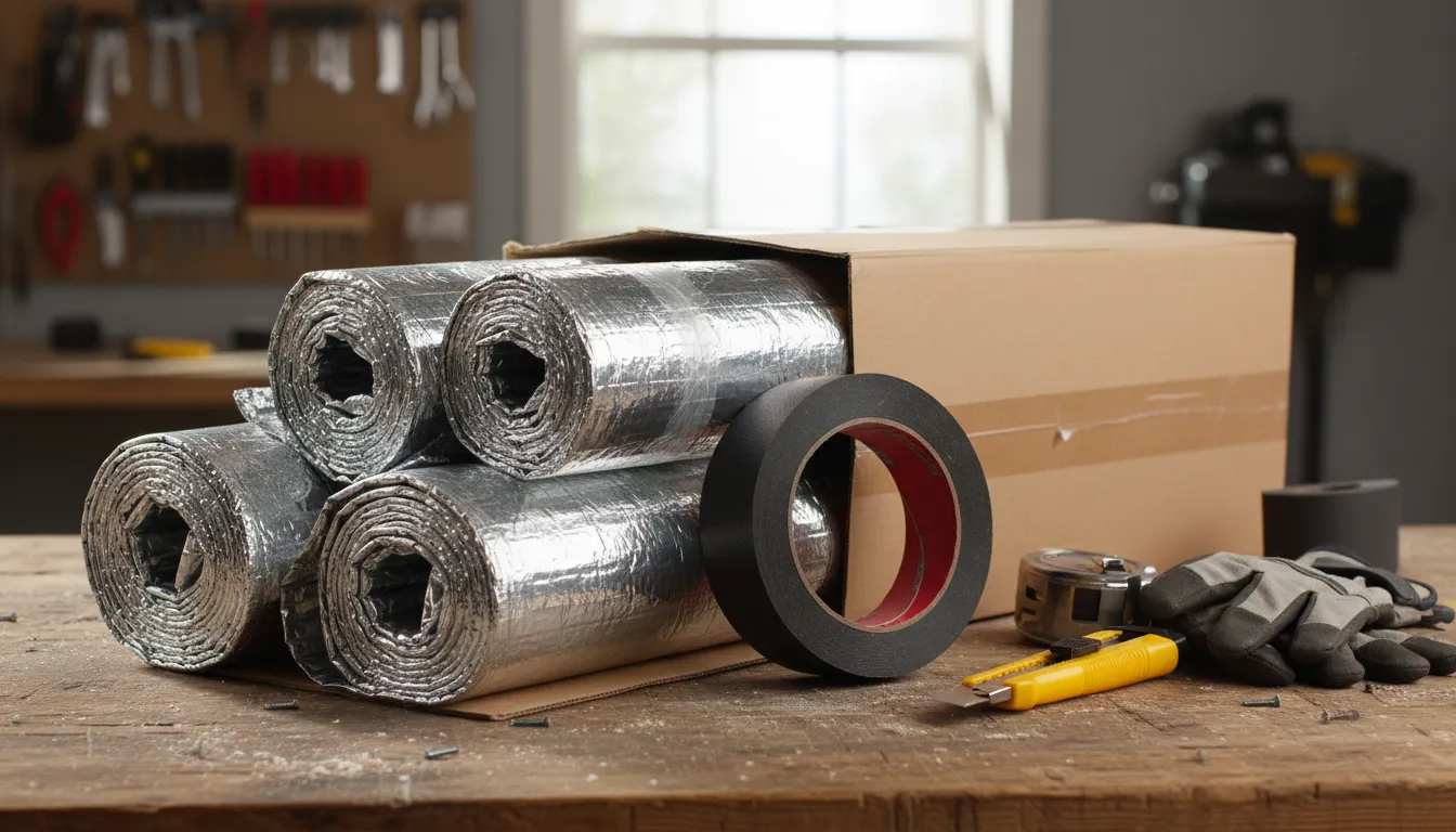 Best garage door insulation kits comparison with products laid out showing different brands