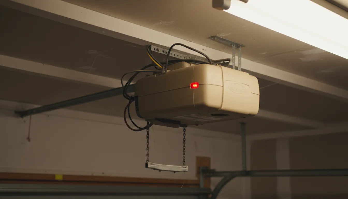 Garage Door Motor Humming But Not Moving: Quick Fix