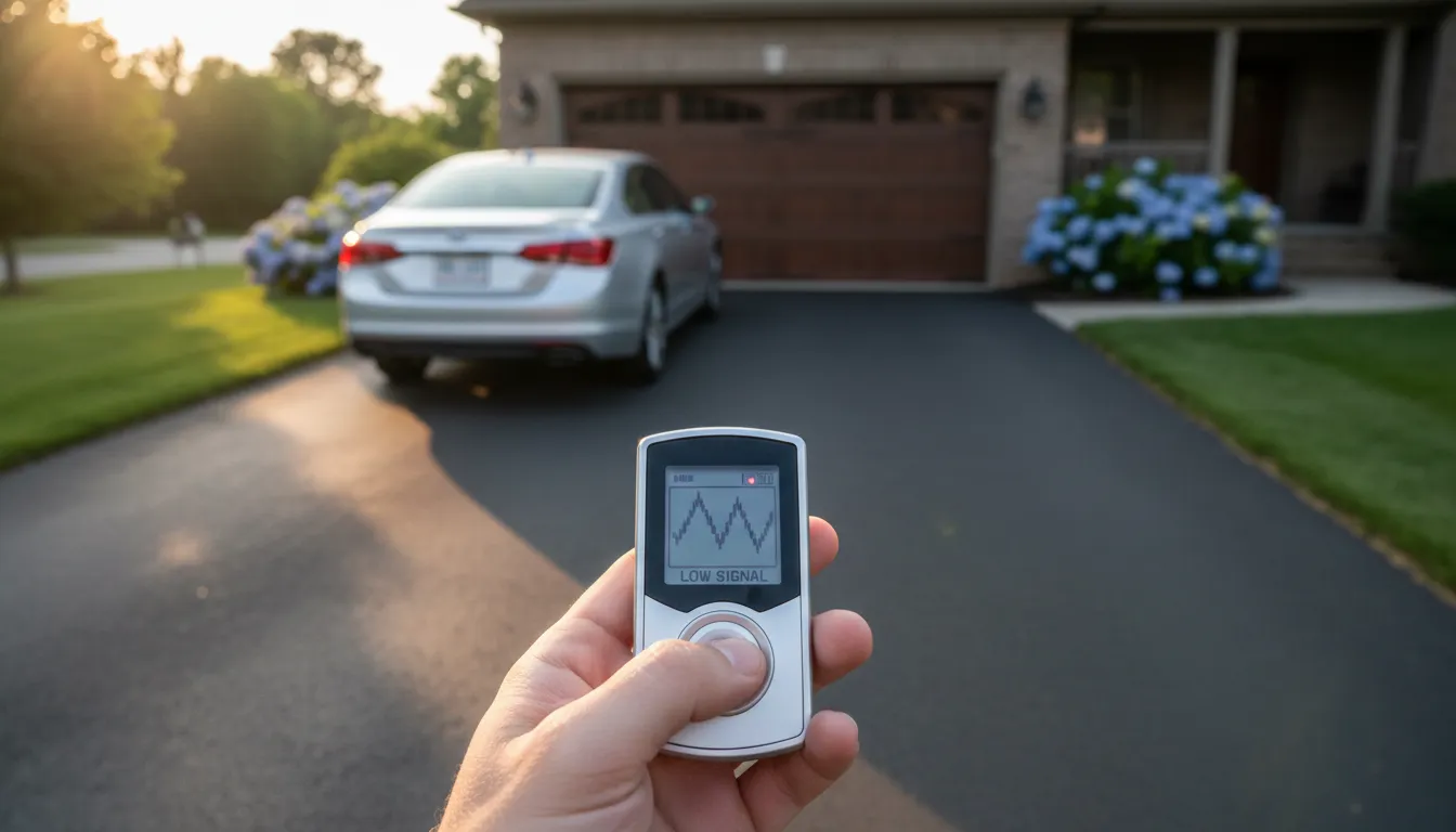 Garage Door Remote Range Issues: Causes & Fixes