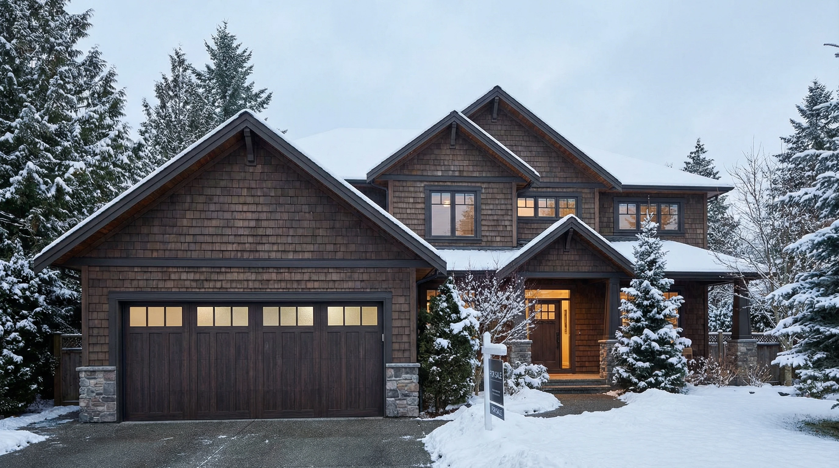 Haas garage door installed on a Toronto home