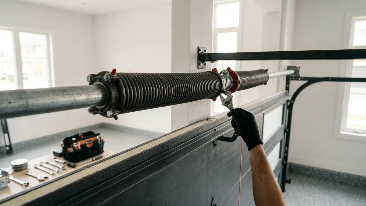 High-cycle spring installation