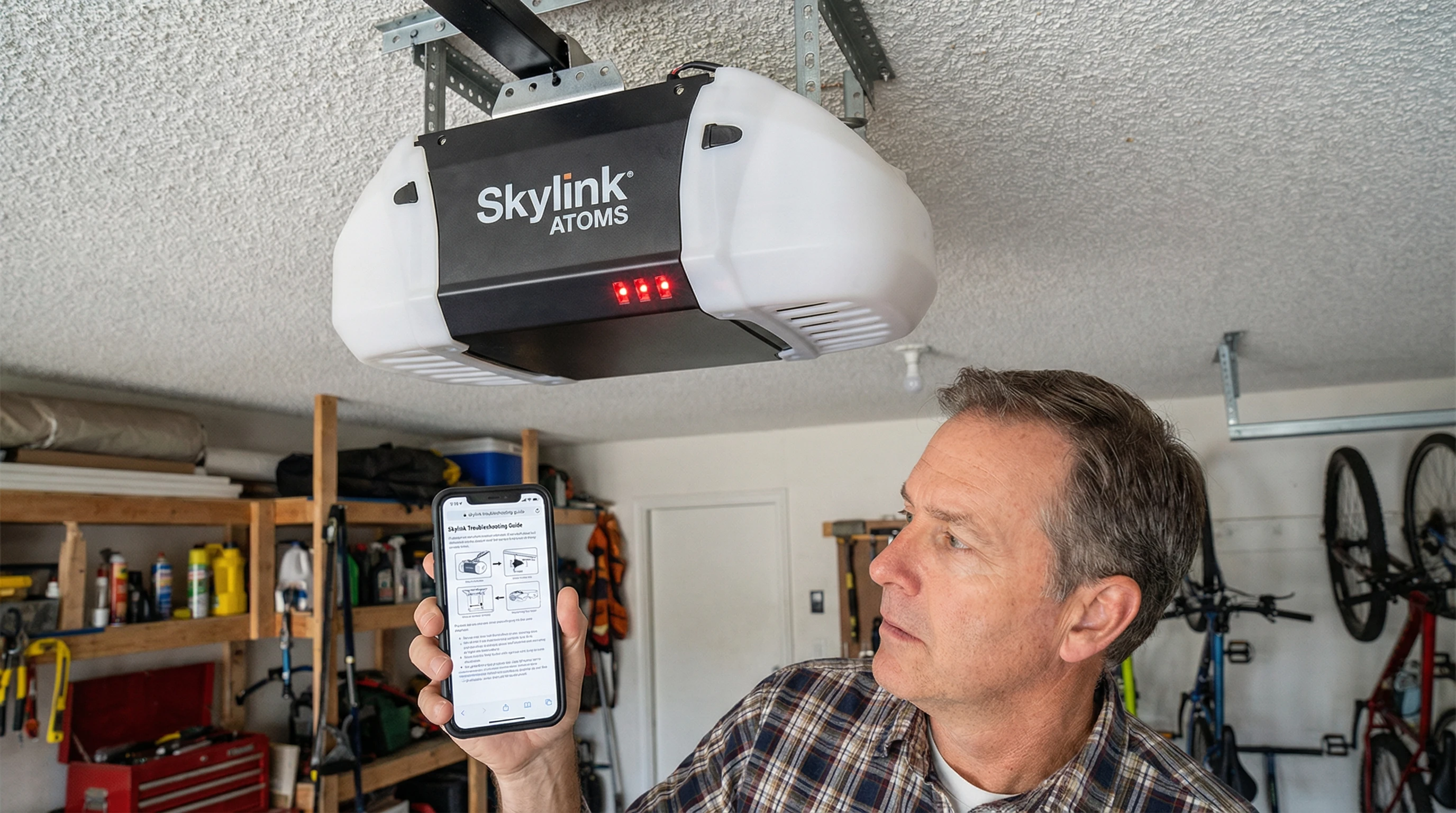 Skylink garage door opener troubleshooting guide