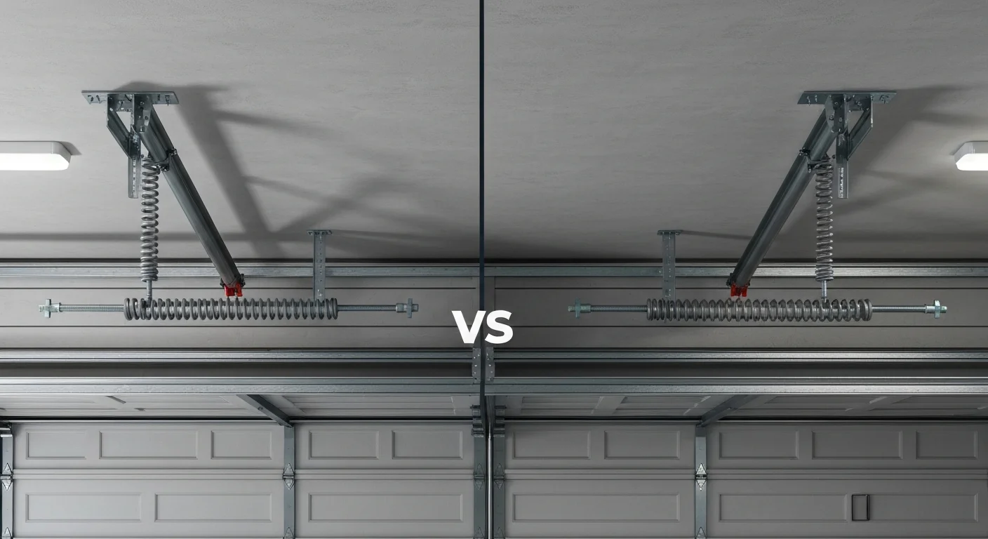 Wayne Dalton TorqueMaster broken spring system