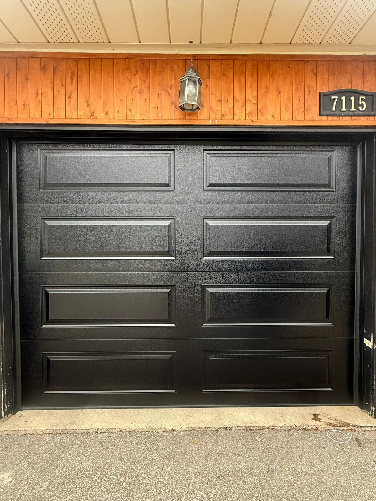 Garage door installation - GTA residential project 01